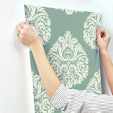 KT2146 Teardrop Damask Wallpaper 