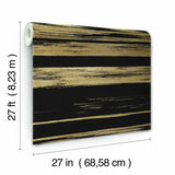 KT2151 Horizontal Dry Brush Wallpaper