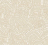 KT2161 Ronald Redding Geodes Cream Wallpaper