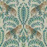 KT2206 Jungle Leopard Taupe Wallpaper