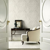 KT2214 Charleston Damask Cream Wallpaper