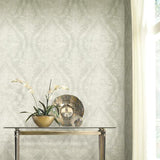 KT2214 Charleston Damask Cream Wallpaper