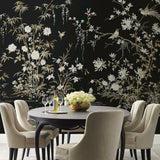 KT2264M Flowering Vine Chinoiserie Mural