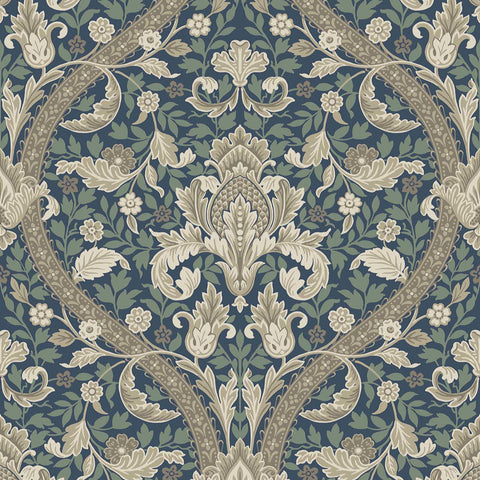 KT30302 Scarlett Heavenly Blue Wallpaper