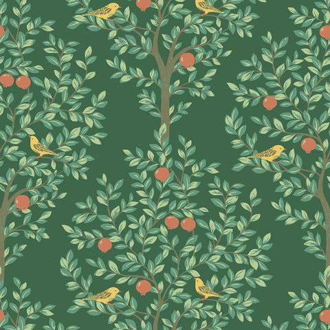 KT31014 Goldcrest Forest Wallpaper