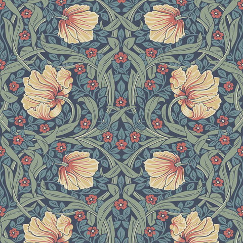 KT31402 Pimpernel Tulip Field Wallpaper 