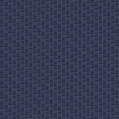 KTM1417 Deco Spliced Stripe Denim Blue Wallpaper 