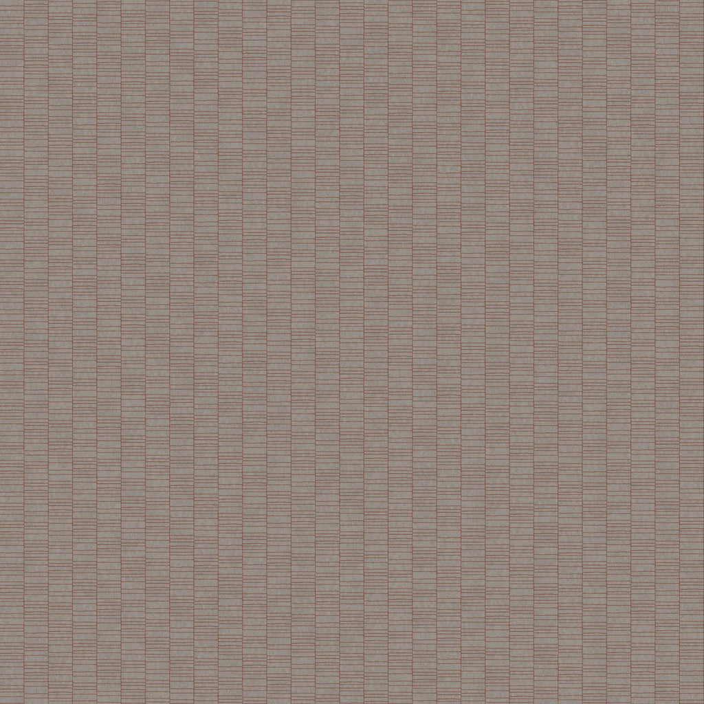 Graphite Terracotta KTM1426 Deco Spliced Stripe Graphite Terra Cotta Wallpaper ...
