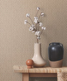 KTM1623 Capsule Geometric Ivory Terra Cotta Wallpaper