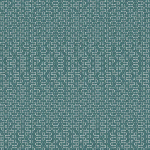 KTM1626 Capsule Geometric Perry Teal Wallpaper