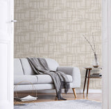 KTM1714 Bauhaus Cityscape Laurent Grey Wallpaper