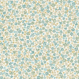 LD3009 Classical Floral All-over Green Wallpaper