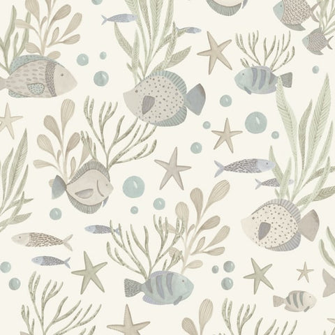 LD3301 Photographic All-over Print Multi-colored Wallpaper
