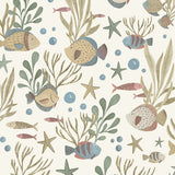 LD3320 Photographic All-over Print Multi-colored Wallpaper