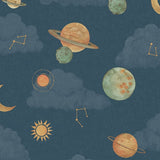 LD3515 Photographic All-over Print Blue Wallpaper