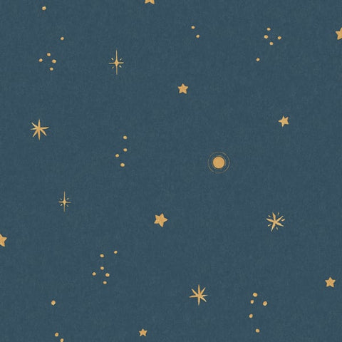 LD3615 Geometric All-over Blue Wallpaper