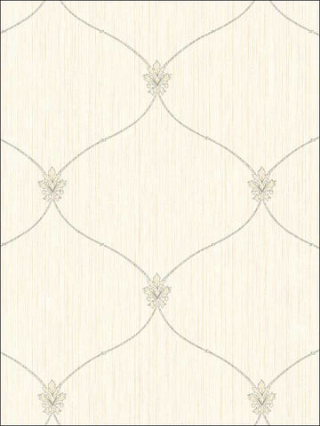 LD81408 Lenox Hill Ogee Wallpaper