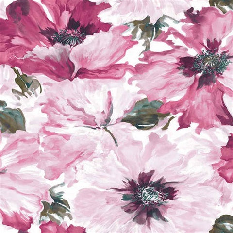 LG90001 Cecita Flowers Wallpaper 