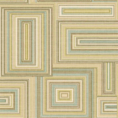 LG90507 Attersee Squares Wallpaper