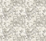 LM5331 Orly Tigers White Wallpaper