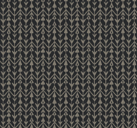LM5382 Martigue Stripe Black Wallpaper