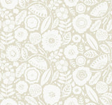 LM5394 Camille Blossom Linen Wallpaper