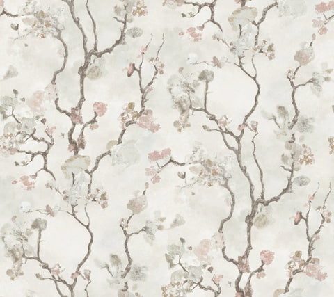 LM5414 Avril Chinoiserie Blush Wallpaper