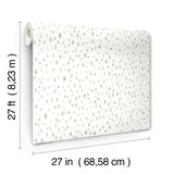 LM5423 Tachette Taupe Wallpaper