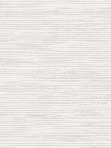 LN10300 Osprey Grasscloth Look Eggshell Silver Wallpaper