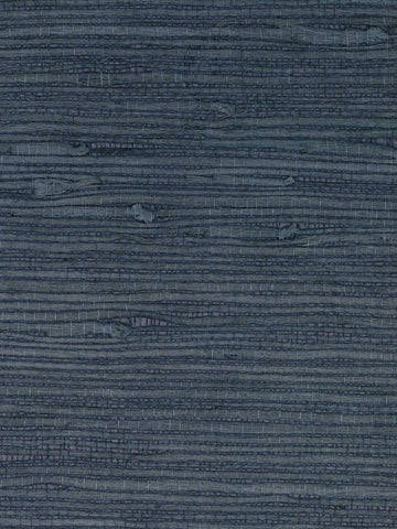 LN11812 Jute Grasscloth Aegean Blue Wallpaper