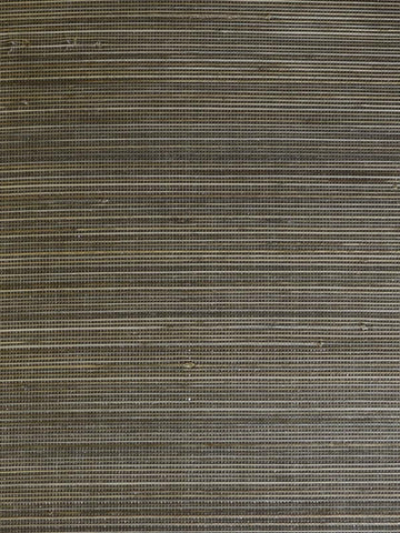 LN11835 Abaca Grasscloth Charcoal Sandstone Wallpaper