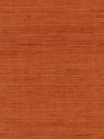 LN11841 Sisal Grasscloth Blood Orange Wallpaper
