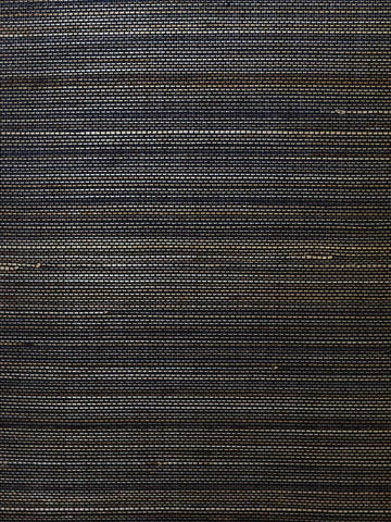 LN11857 Abaca Grasscloth Midnight Galaxy Wallpaper