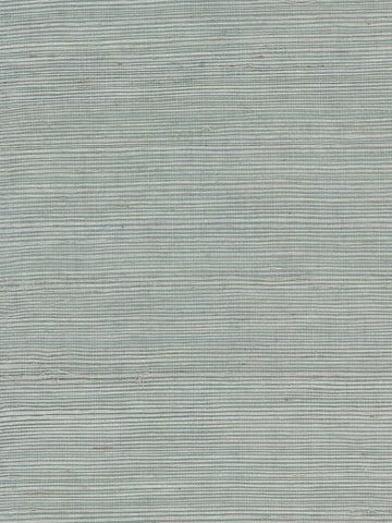 LN11862 Sisal Grasscloth Powder Blue Wallpaper