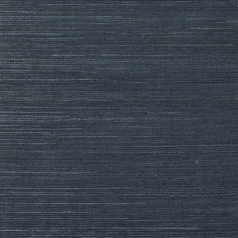 LN11866 Sisal Marine Blue Wallpaper