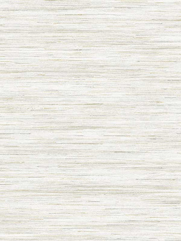 LN41105 Seabrook Stria Off white Textured Wallpaper