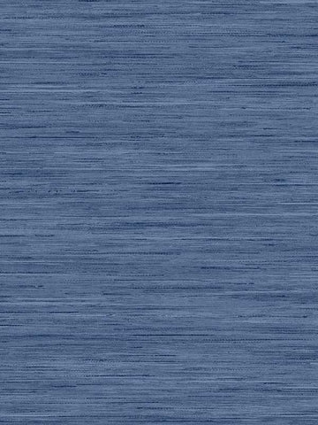 LN41112 Seabrook Stria Blue Textured Wallpaper