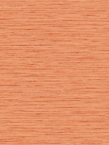 LN41126 Seabrook Stria Orange Textured Wallpaper