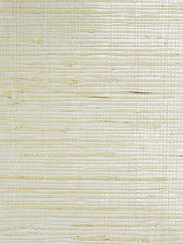 LN50053 Grasscloth Silver Neutral Wallpaper