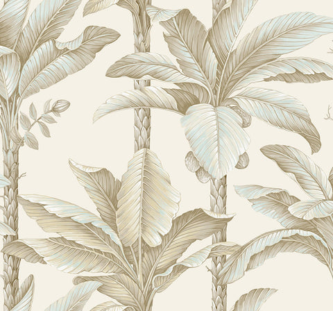 LS60105 Breeza Oat Wallpaper