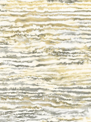 LW50507 Watercolor Waves Golden Dusk Wallpaper