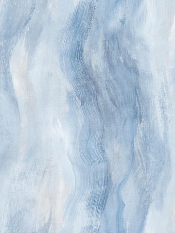 LW50902 Smoke Texture Embossed Vinyl Blue Lake Wallpaper