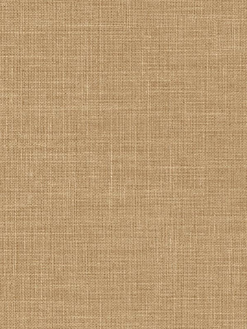 LW51105 Hopsack Embossed Vinyl Honey Brown Wallpaper