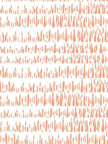 LW51806 Brush Marks Orangesicle Wallpaper