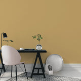 Lb25127 Plain Texture Yellow Wallpaper