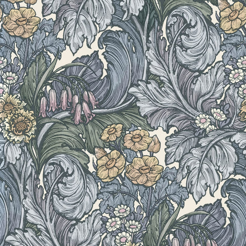 Lb25135 Hedgerovia Multi Coloured Wallpaper