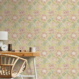 Lb25141 Luxury Baroque Floral Botanical Wallpaper