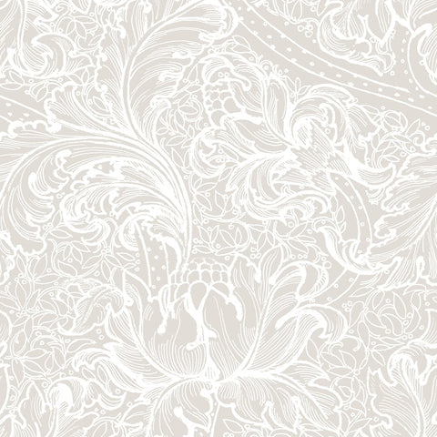 Lb25143 Luxury Baroque Floral Botanical Wallpaper