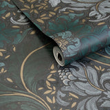 Lb25144 Luxury Baroque Floral Botanical Wallpaper