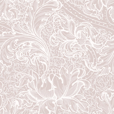 Lb25145 Luxury Baroque Floral Botanical Wallpaper 